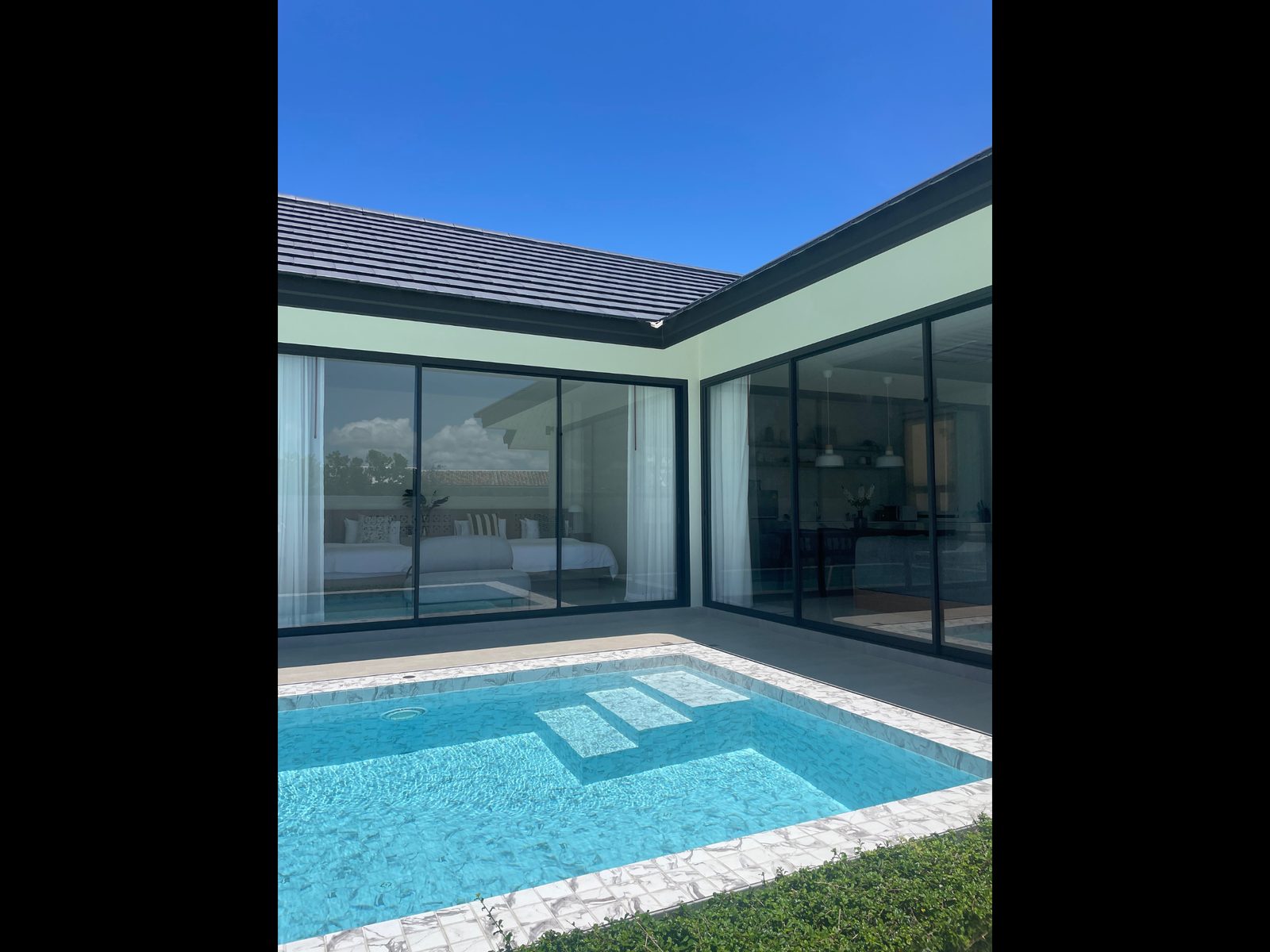 Villa B1 — pool & exterior